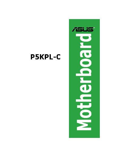 Asus P5KPL-C