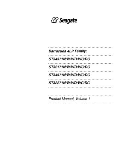 Seagate Barracuda 4Lp