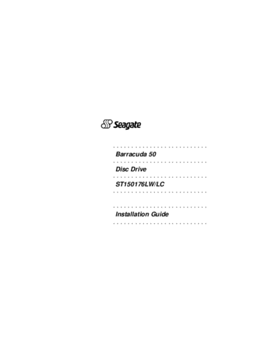 Seagate Barracuda 50 II