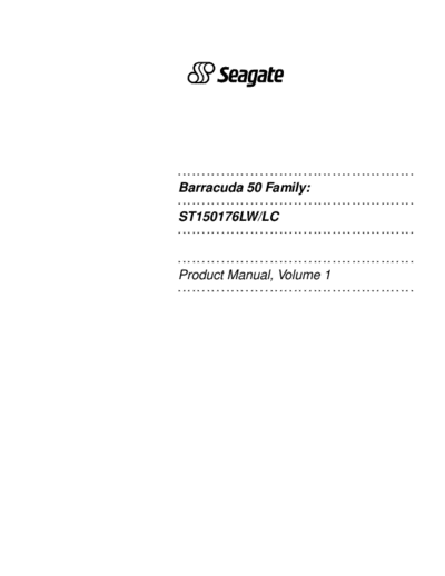 Seagate Barracuda 50