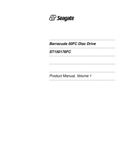 Seagate Barracuda 50FC II