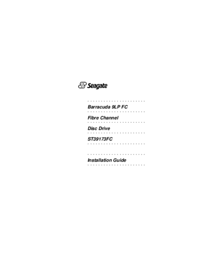 Seagate Barracuda 9LP