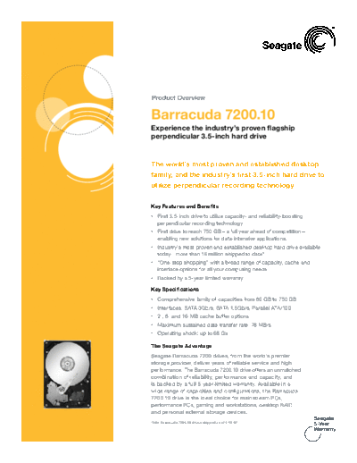 Seagate Barracuda 7200.10