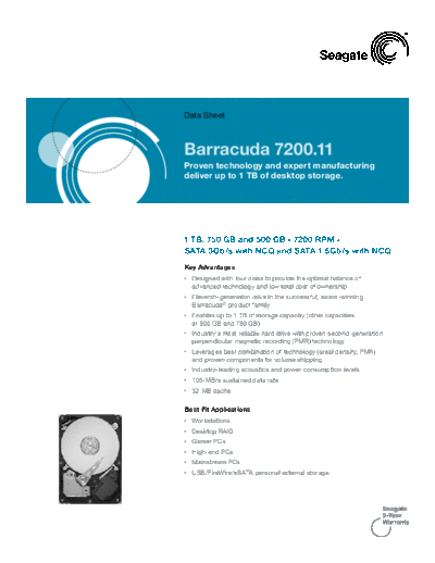 Seagate Barracuda 7200.11 IV