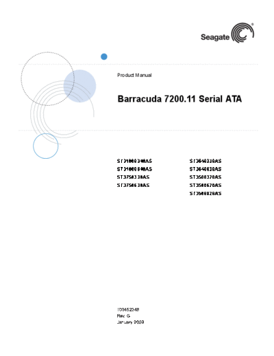 Seagate Barracuda 7200.11 V