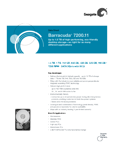 Seagate Barracuda 7200.11