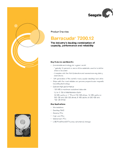 Seagate Barracuda 7200.12 III