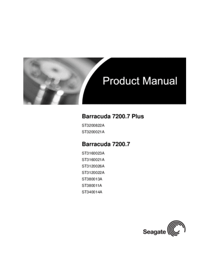 Seagate Barracuda 7200.7 Plus