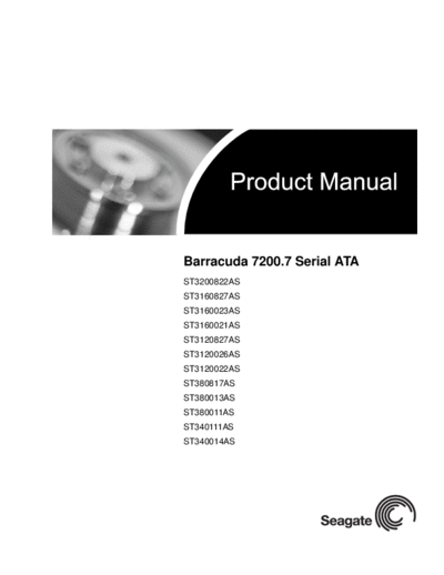 Seagate Barracuda 7200.7 SATA IV