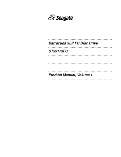 Seagate Barracuda 9LP II