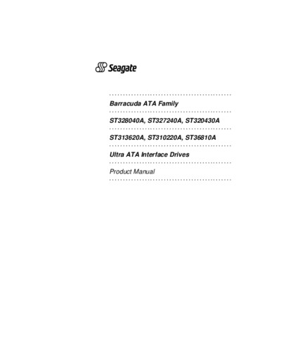 Seagate Barracuda ATA 3