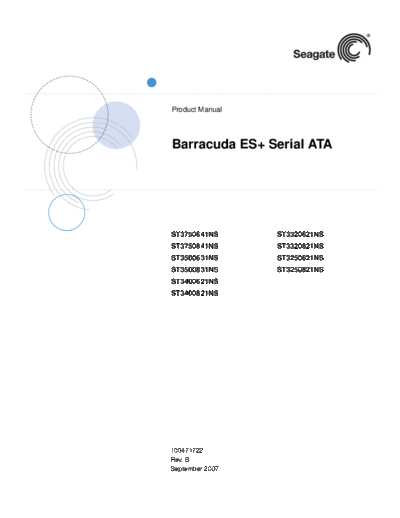 Seagate Barracuda ES+ SATA