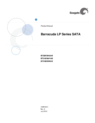 Seagate Barracuda LP SATA