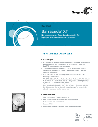 Seagate Barracuda XT