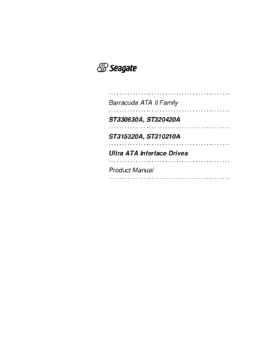 Seagate Barracude ATA II още едно
