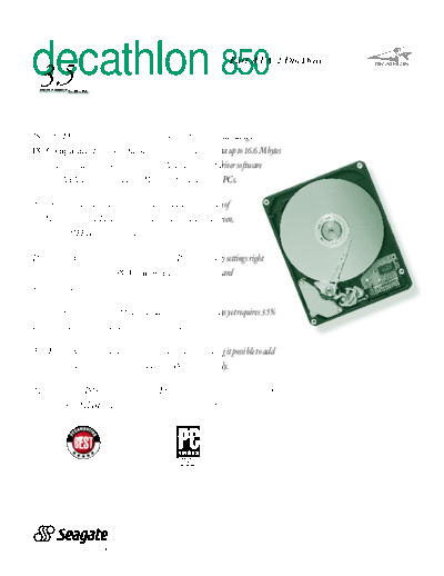Seagate Decathlon 850