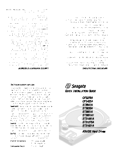 Seagate Manual