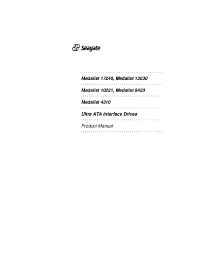 Seagate Medalist - още