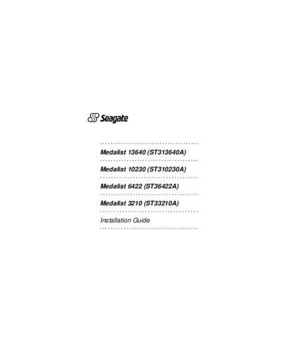 Seagate ST36422A ІІ