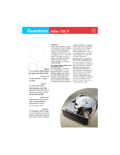 Quantum Atlas 10K II