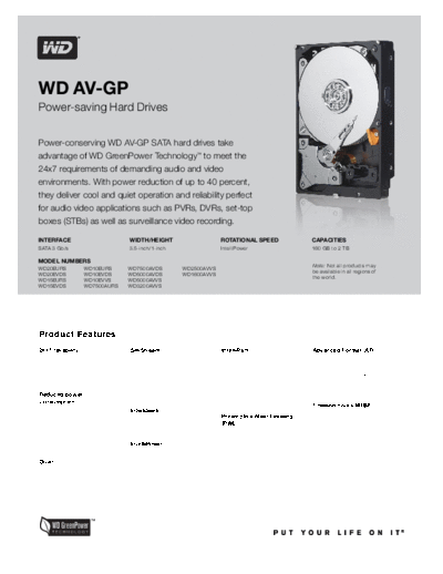 WD AV-GP II