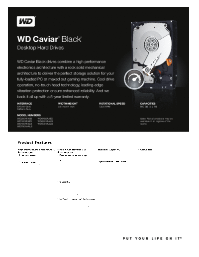 WD Caviar Black II