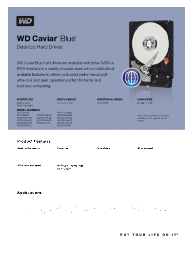 WD Caviar Blue II