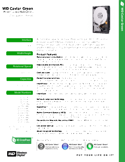 WD Caviar Green II