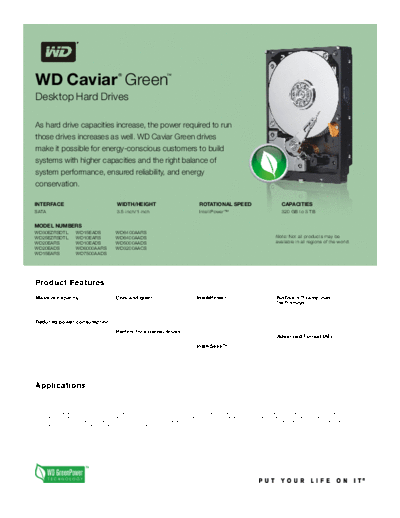 WD Caviar Green