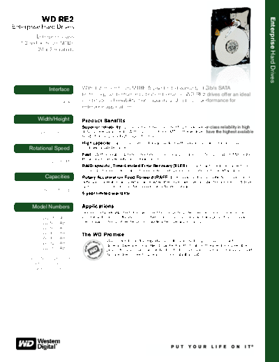 WD RE2 II