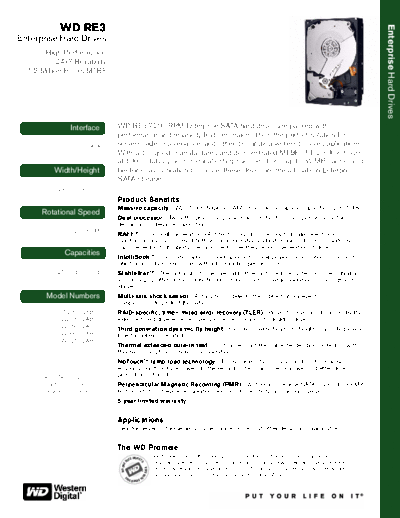 WD RE3 (16 MB Cache) II