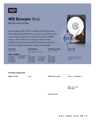 WD Scorpio Blue II