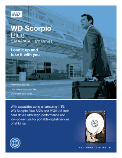WD Scorpio Blue