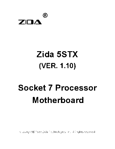 Zida 5STX