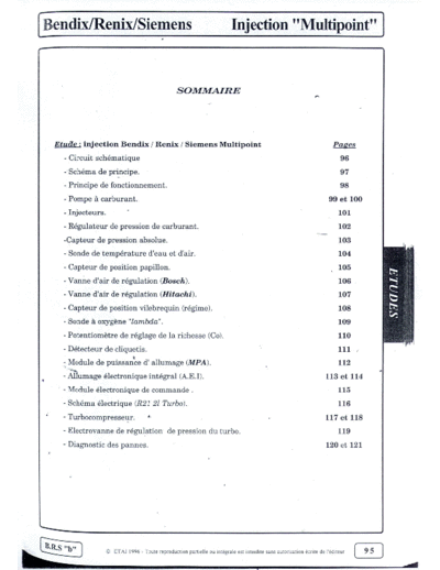 Etai - Injection Multipoint Bendix-Renix-Siemens Gf